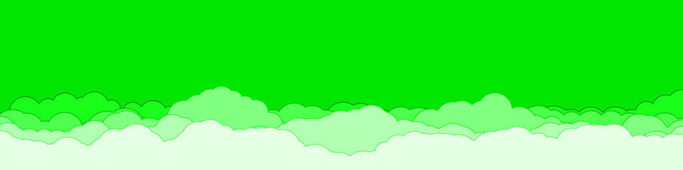 Abstract Color Clouds Sky Generative Art background illustration