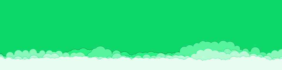 Abstract Color Clouds Sky Generative Art background illustration