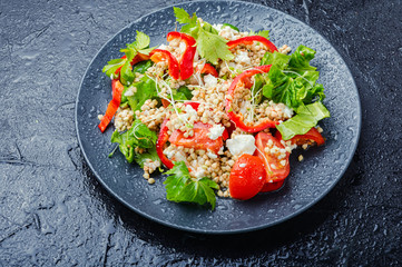 Vitamin vegetable salad.