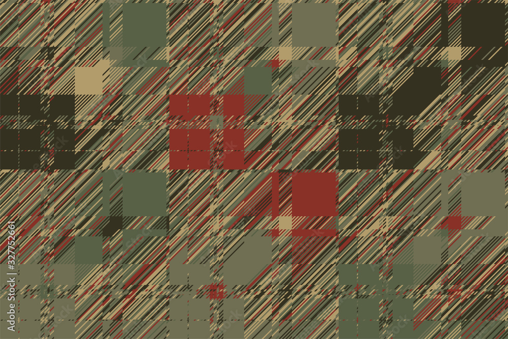 Poster modern glitch background. color geometric abstract pattern vector.