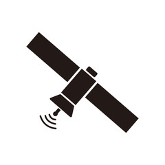 satellite  icon vector illustration sign