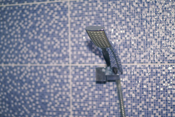 Home Shower Head square metal, Square chrome plated