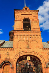 Naklejka premium Vvedensky convent in Ivanovo, Russia