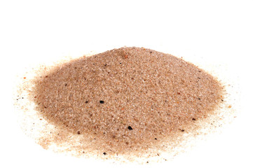 sand isolated on white background