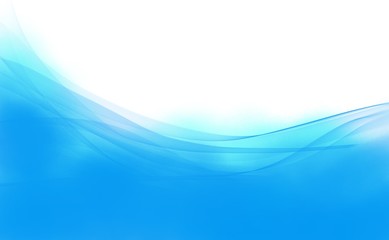 blue abstract design waves space with text 