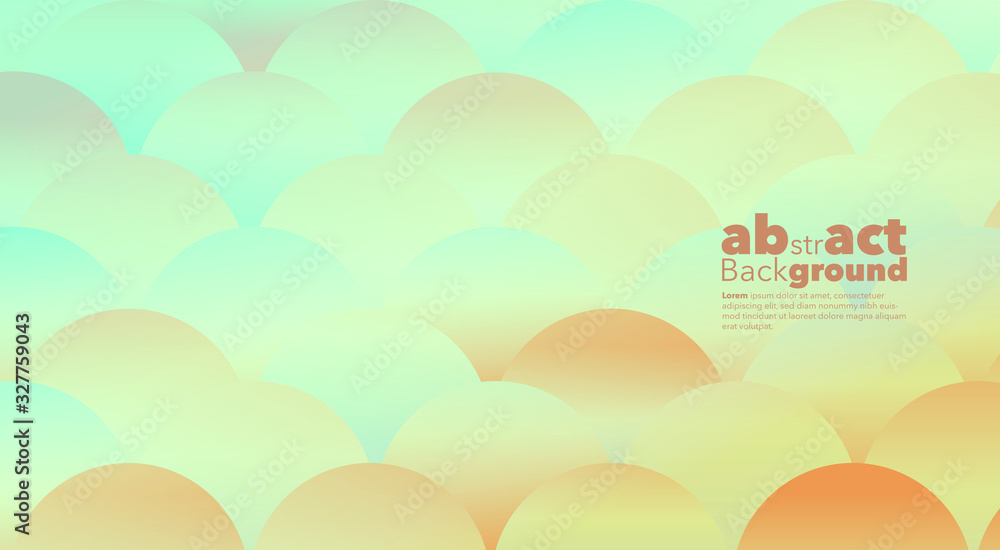 Poster abstract creative gradient concept multicolored blurred background. for web and mobile applications,