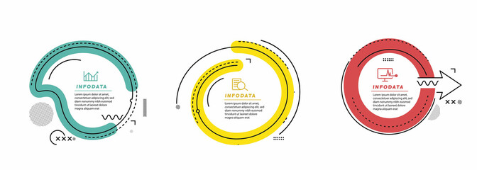Design elements of business infographics. Modern infochart, marketing chart and graphs, bar diagrams.