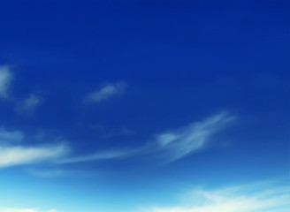 blue sky with clouds