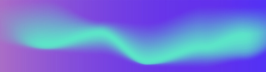 Panorama. Modern abstract background with color vibrant gradient shapes. Trendy design template for banners, flyers, covers, presentations, identity, landing pages, websites. Vector illustration. 