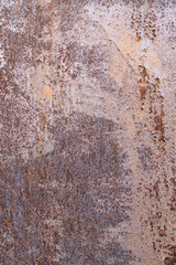 Rusty metal plate background material..