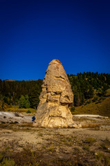 Liberty Cap in Yellowstone