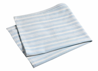 Cotton napkin isolated on white background