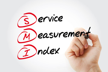SMI - Service Measurement Index acronym, business concept background