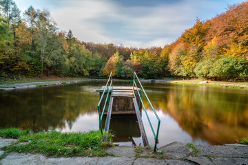 Water reservoir at Zochova chata