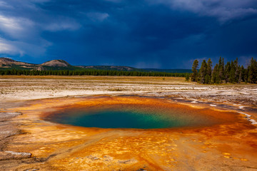 Opal Pool in Yellowstone