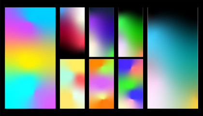 Colorful Gradient Abstract Background for Smartphone