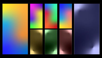 Colorful Gradient Abstract Background for Smartphone
