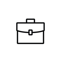 Briefcase icon vector