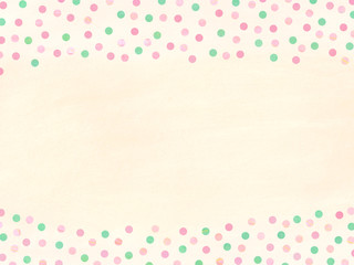 カラフルな水ヨーヨーの横フレーム Wall Mural Wallpaper Murals 桜 マチ