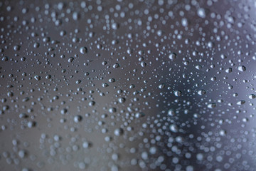 rain drops on the window