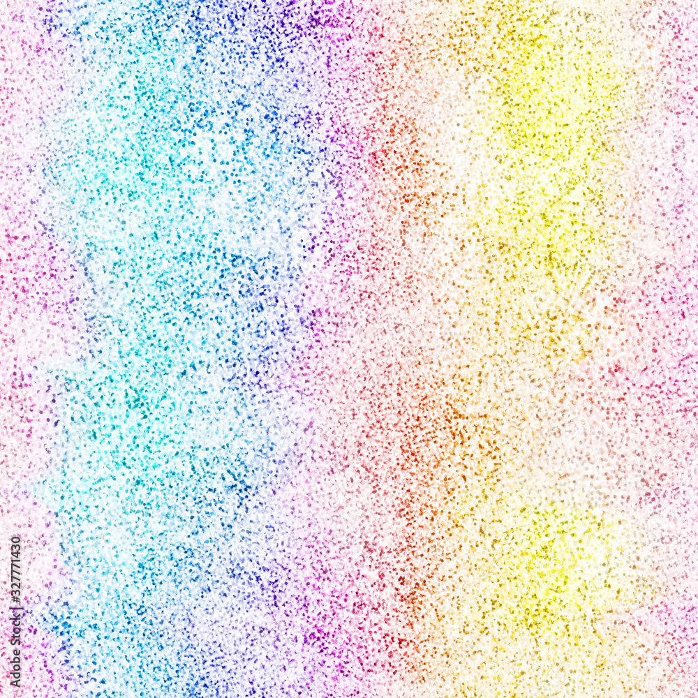 Wall mural holographic glitter pattern texture. seamless square background. illustration on repeat luxury style