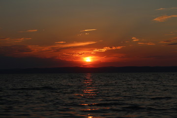 Lakeside Sunset