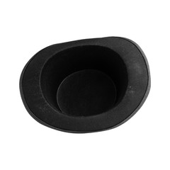 Old style vintage looking hat isolated on a white background