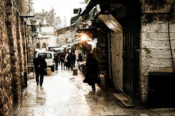 Naklejka premium Middle East (Israel & Jordan)