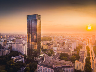Warszawa z lotu ptaka © Aleksander