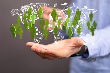 Structure of world economy, communication network..