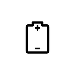 Vector illustration, battery icon design