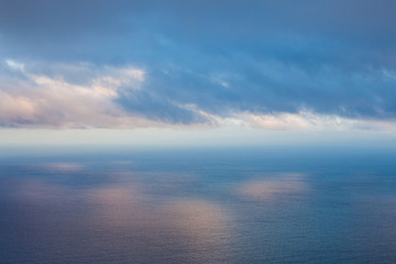 Fototapeta premium Sunset on the atlantic ocean. Florida, USA
