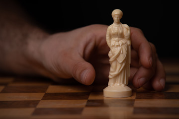 Queen Chess piece Concept symbol