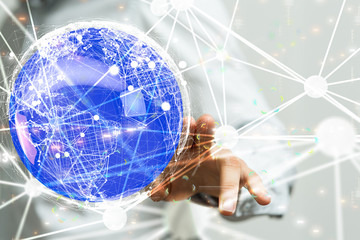 internet net and data digital concept.