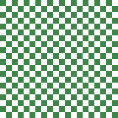市松模様　緑　S　5