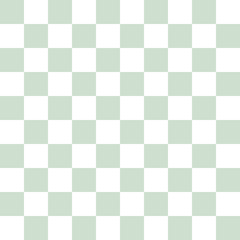 市松模様　緑　L　8