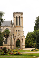 Fototapeta na wymiar Church of Saint Joseph from 1867, Pontivy, Brittany, France