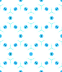 Geo Surface. Endless Repeat Painting. 