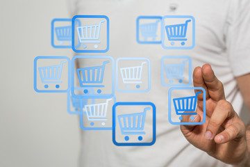 Shopping cart as part of the network in hand . The concept of Innovation in e-Commerce.
