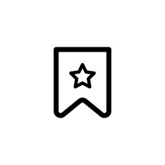 Vector illustration, bookmark icon design