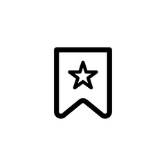 Vector illustration, bookmark icon design