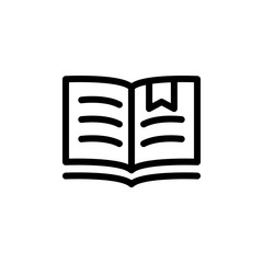 Vector illustration, bookmark icon design