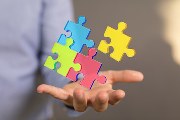 Business solutions, success and strategy, learning concept. .