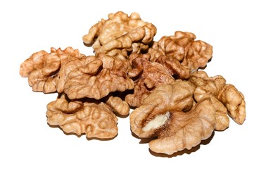 walnuts isolated