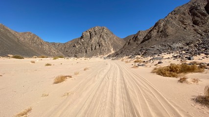road in the desert