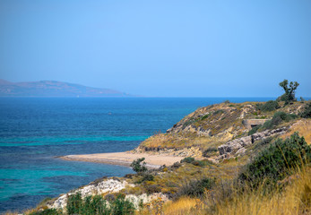 Aktas beach in Ezine