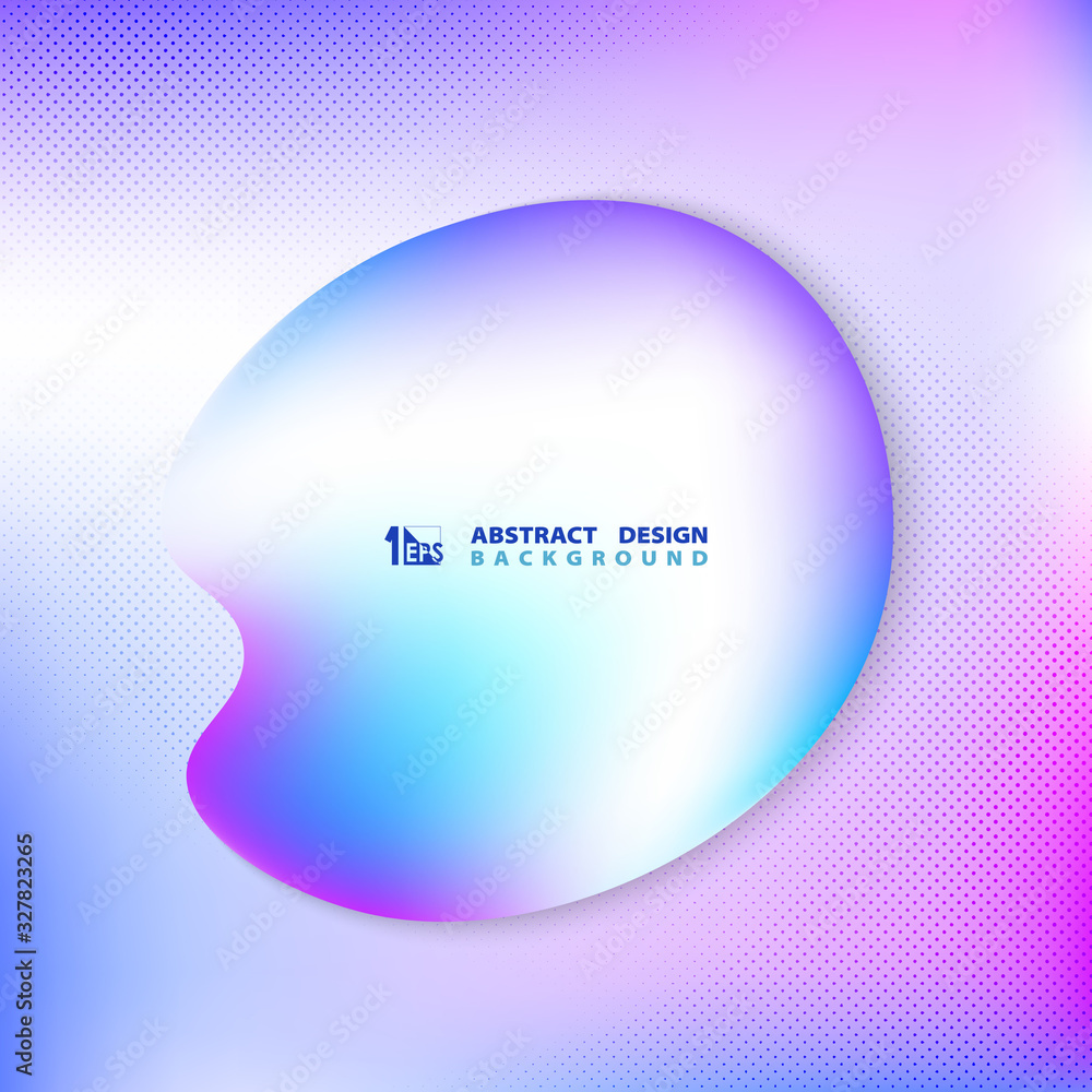 Poster abstract gradient colorful tech design of element cover background. illustration vector eps10