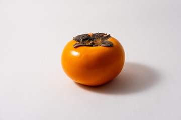 persimmon isolated on white background
