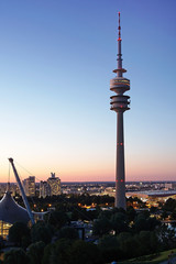 Der Fernsehturm in München