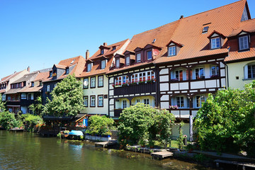 Fototapeta na wymiar Klein Venedig in Bamberg